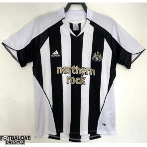 Newcastle United 2005-2006 Retro Domácí Dres Krátký Rukáv